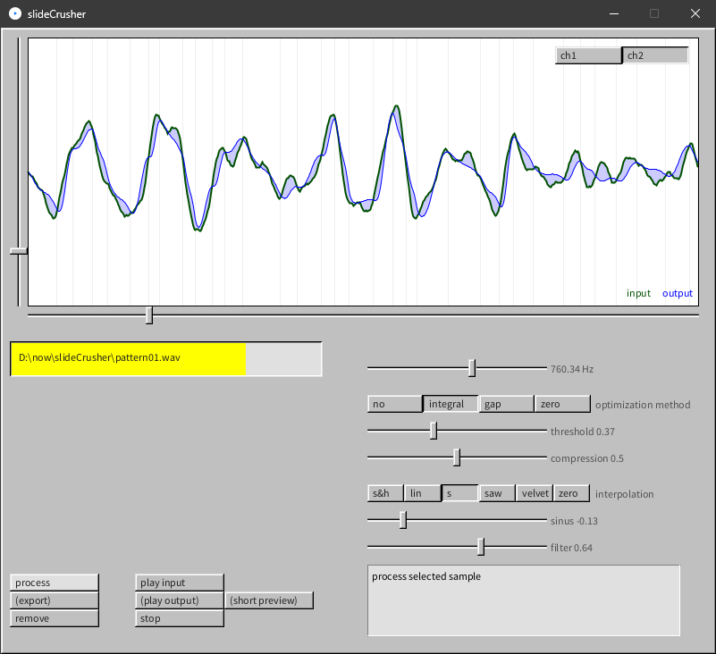 A screenshot of Slide Crusher